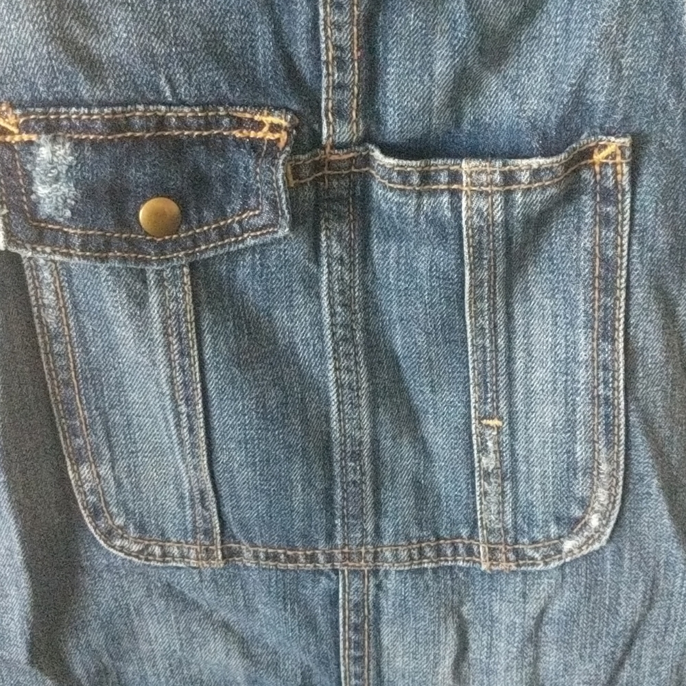 American Eagle Cropped Overalls - image 2